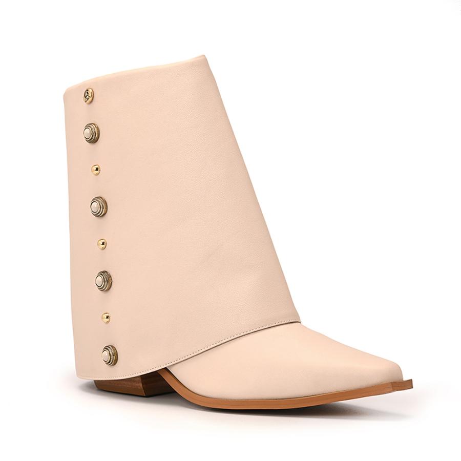 BOTA OFF WHITE CON ACCESORIO EXTRAÍBLE