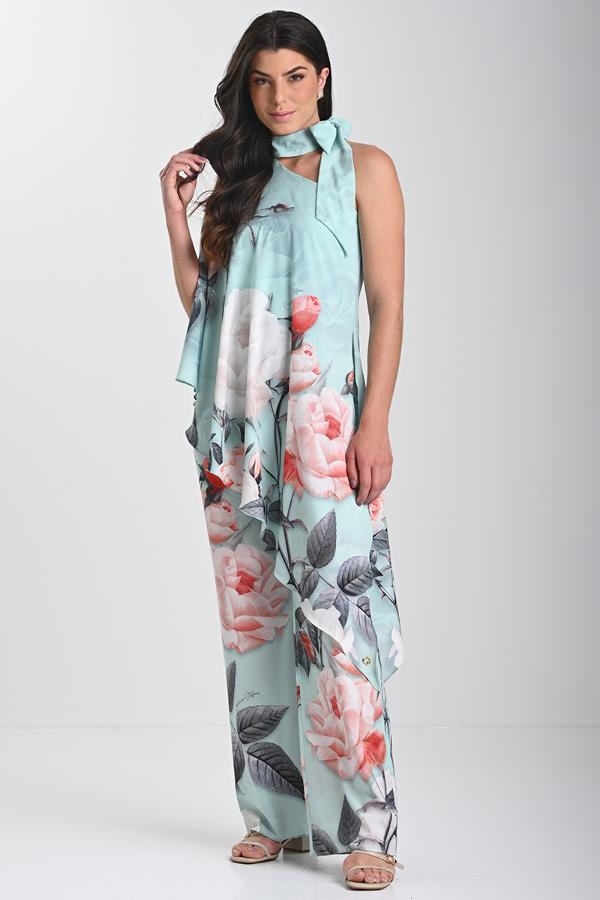 BLUSA ESTAMPADA UN SOLO HOMBRO