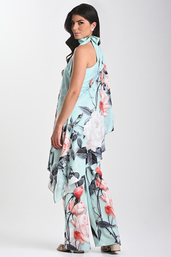 BLUSA ESTAMPADA UN SOLO HOMBRO